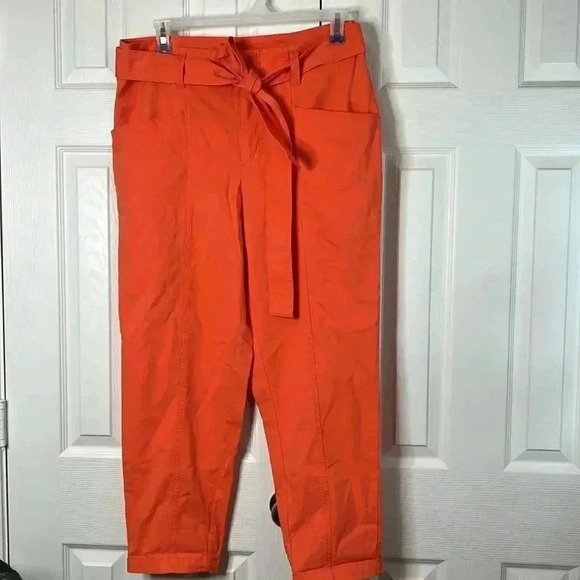 A New Day High-Rise Tapered Ankle Tie
Front Pants, Color Orange - Picture 8 of 15